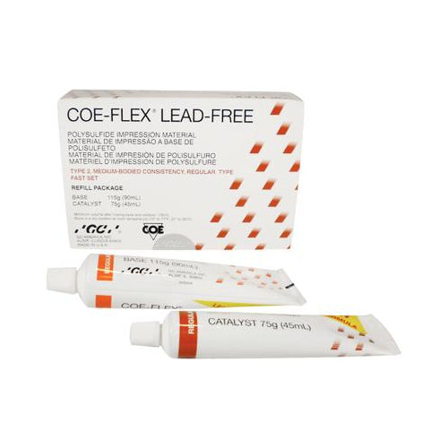 GC 131105 Coe Flex Impression Material Fast Set Regular Body Base & Catalyst GC 131105 Coe Flex Impression Material Fast Set Regular Body Base & Catalyst